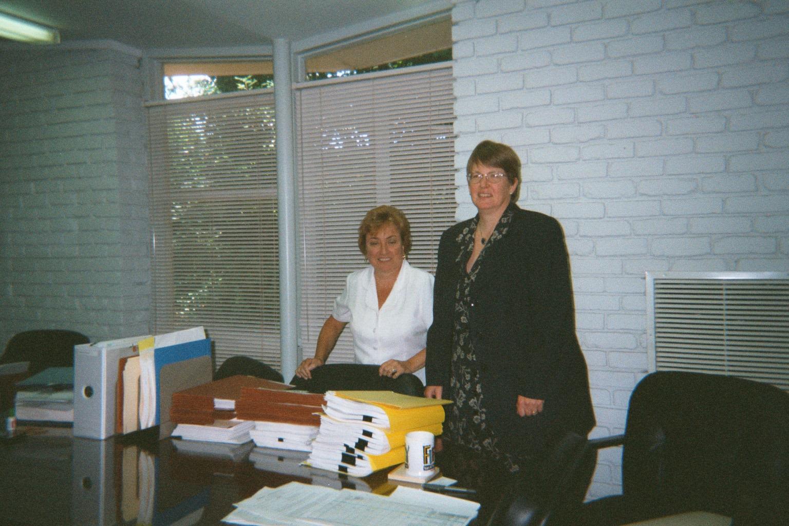 Photo of Connie Newsome and Mary Severson