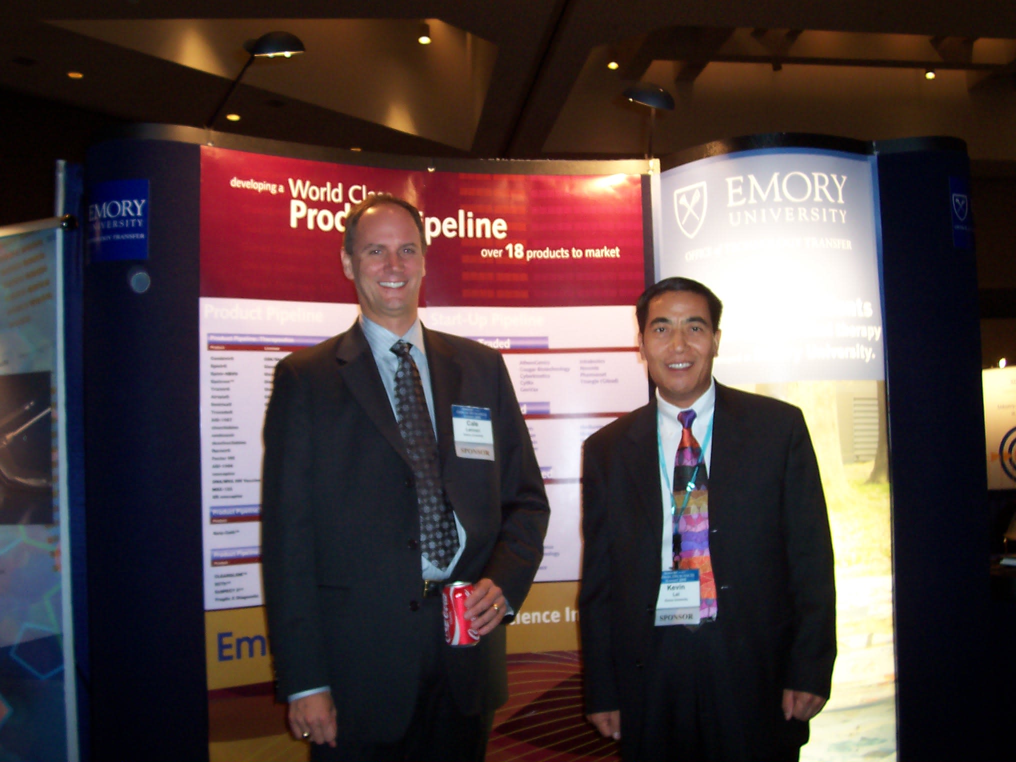 Photo of Cale Lennon and Kevin Lei