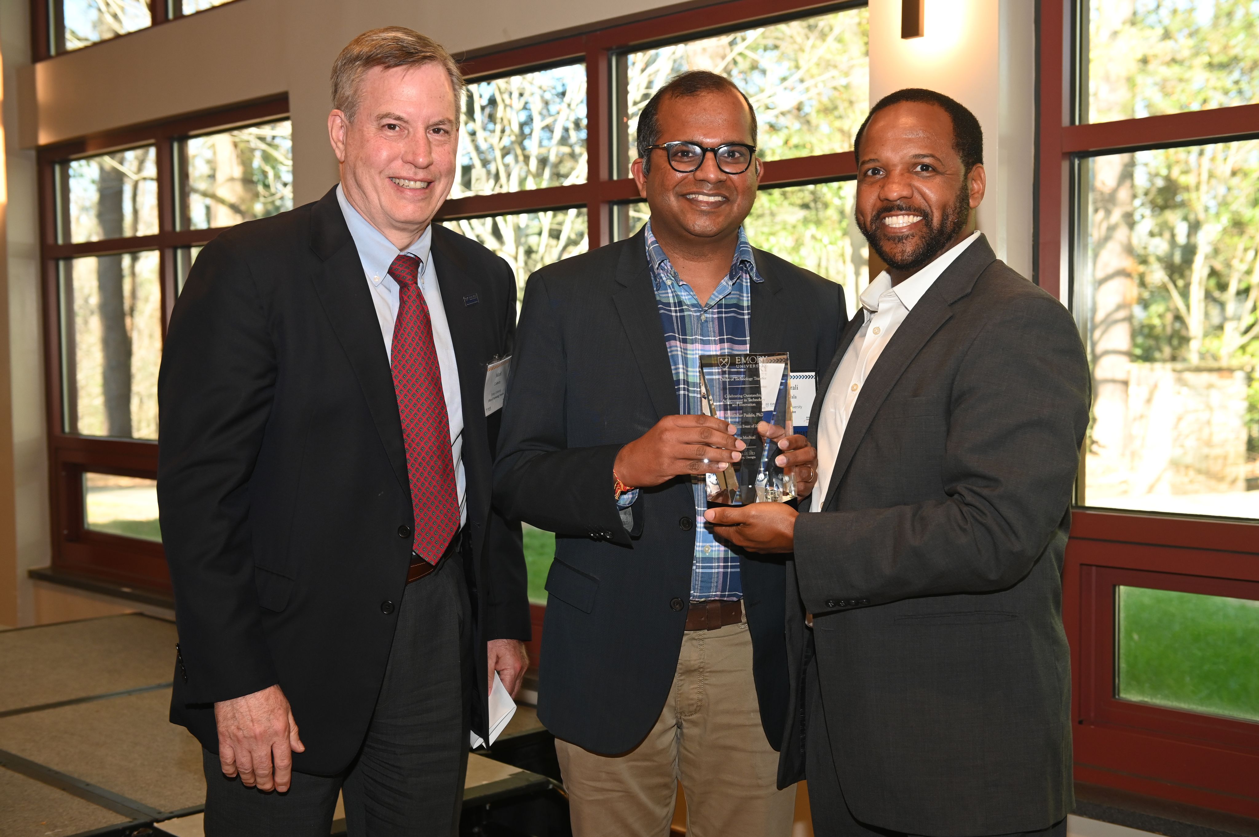 Photo of Mark Coburn, Murali Padala, and Robert Nobles