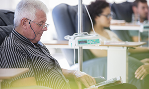 Patient in Chemo Treatment